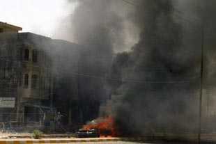 Baghdad: attentato kamikaze alle sedi tv
