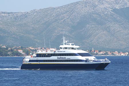 Termoli Jet, collegamento Termoli-Croazia