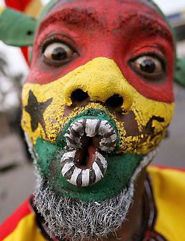 Primo tempo Uruguay-Ghana