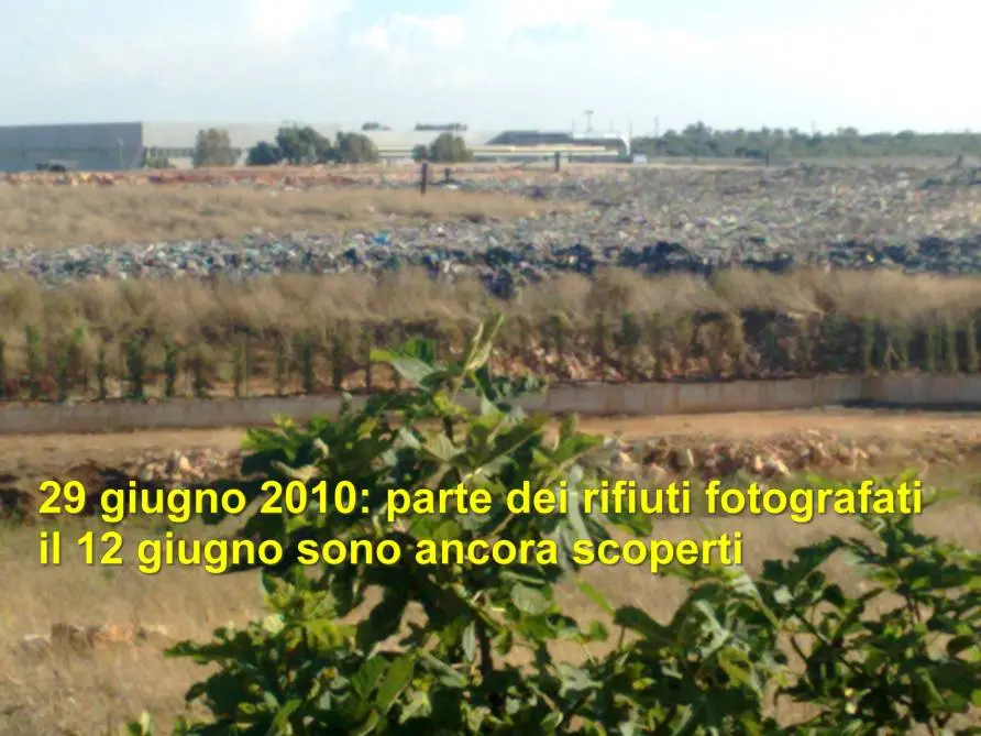 Ordinanza Vendola: la discarica Martucci non si chiude