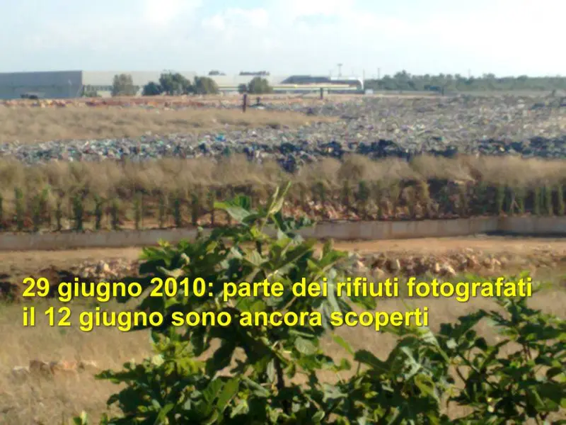 Ordinanza Vendola: la discarica Martucci non si chiude