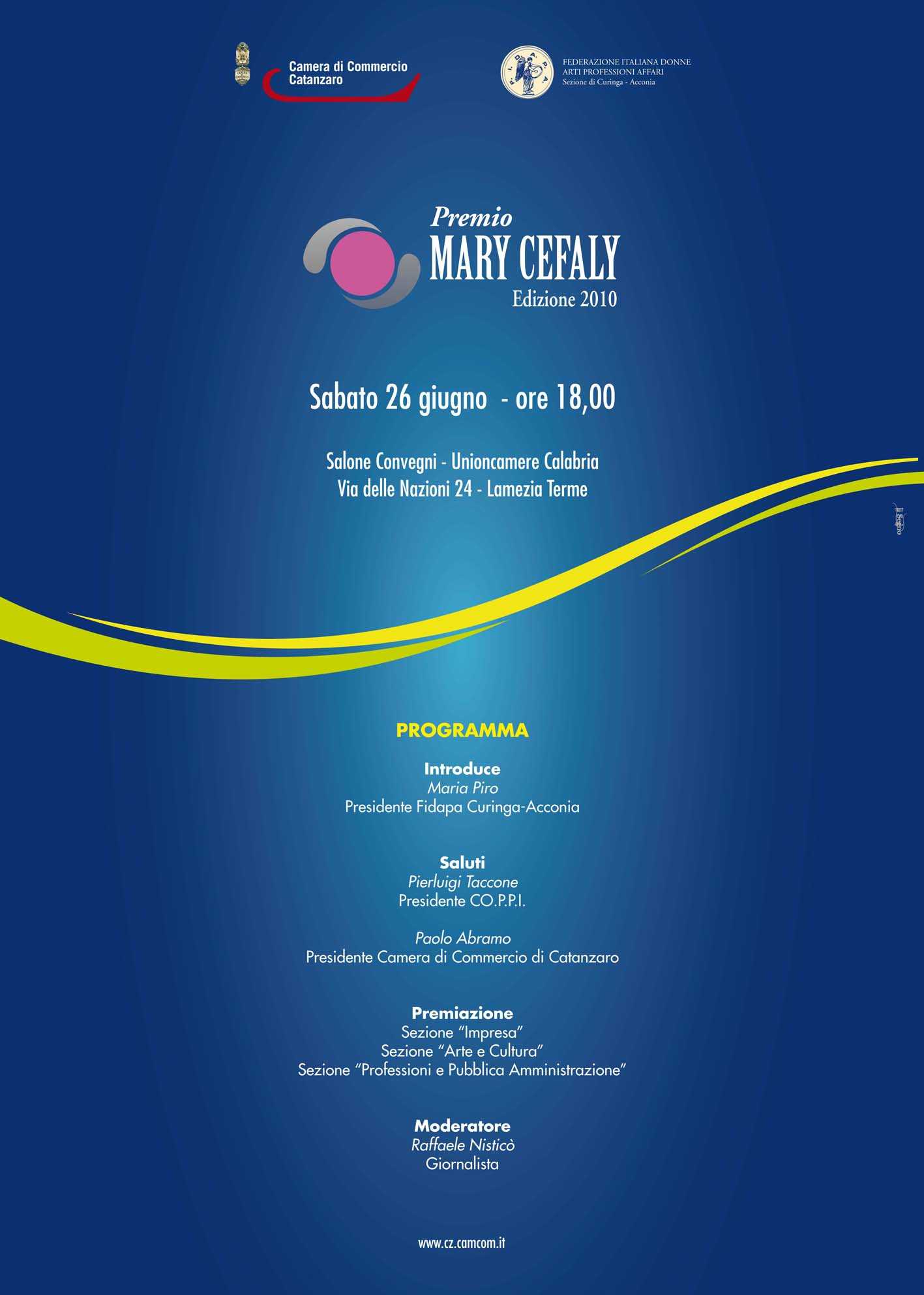 Premio Mary Cefaly 2010