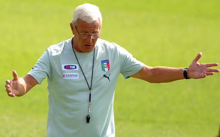 Italia, Lippi perde la pazienza in allenamento