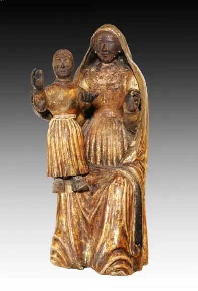 Restauro statua in legno "Madonna dei Poveri"