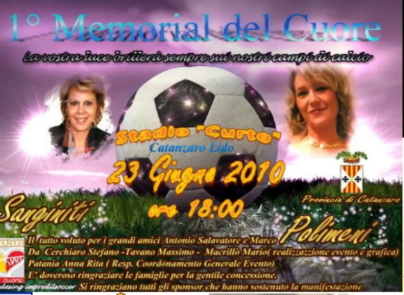 Memorial del Cuore: una partita di calcio per amore