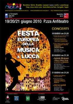 Lucca: al via la Festa Europea della Musica