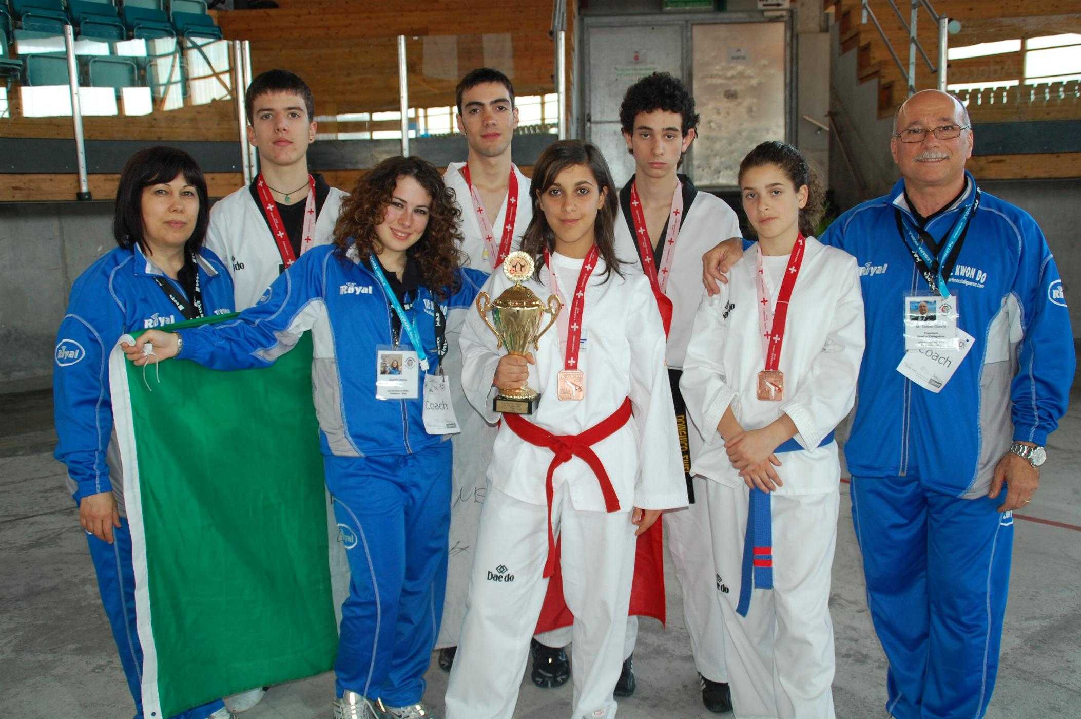 TAEKWONDO A Losanna Davide Pellicanò vince la  medaglia d'oro