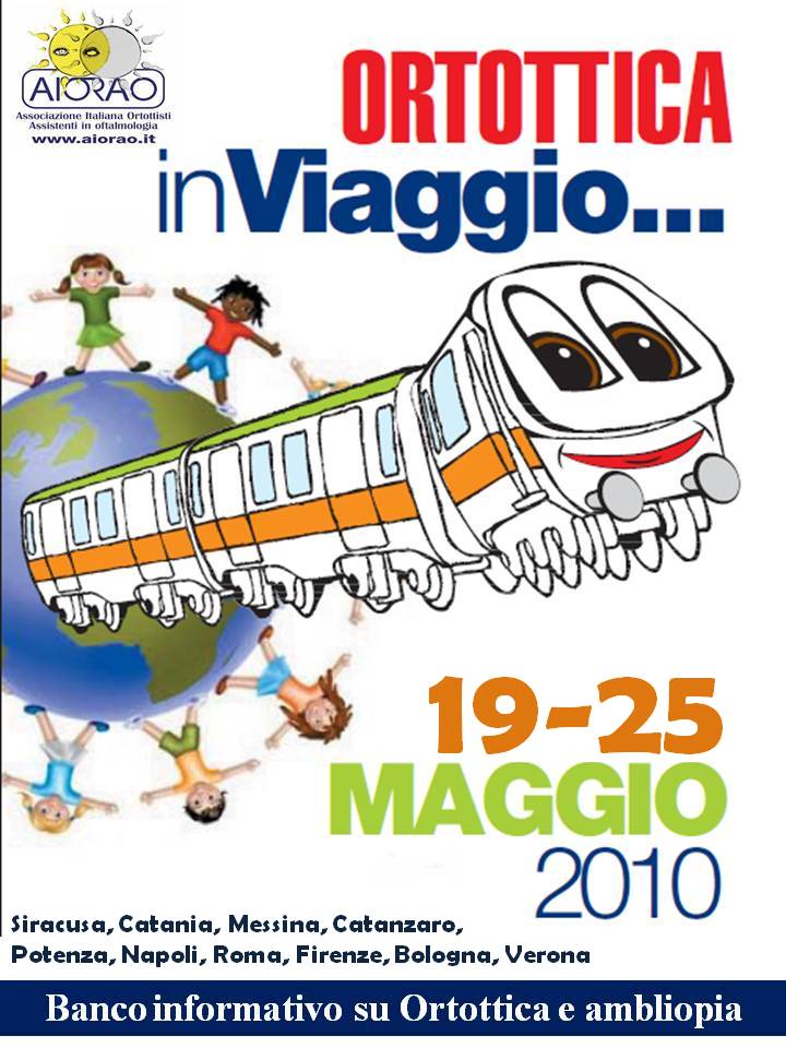 Parte dalla Sicilia 'Ortottica in viaggio' tour per l'Italia