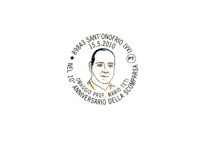 Poste: un annullo filatelico dedicato al prof Mario Teti