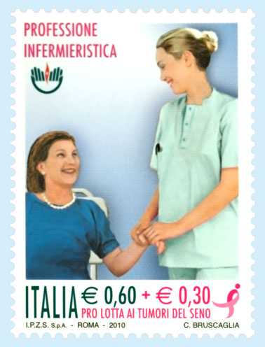 "Affranca la vita": francobollo professione infermieristica