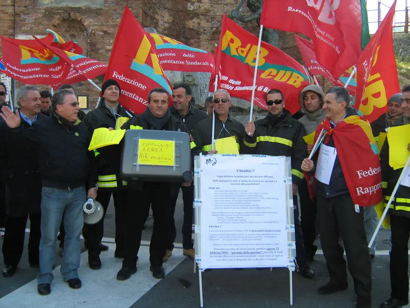 Domani Vigili del Fuoco  di Catanzaro sciopereranno