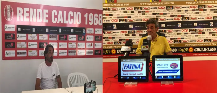 Calcio. Serie C: Rende Vs Catanzaro è derby, ecco i convocati dei tecnici Modesto e Auteri