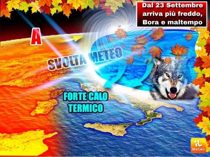 Meteo: Ecco l'autunno con temporali e grandine previsioni su Nord, Centro, Sud e Isole