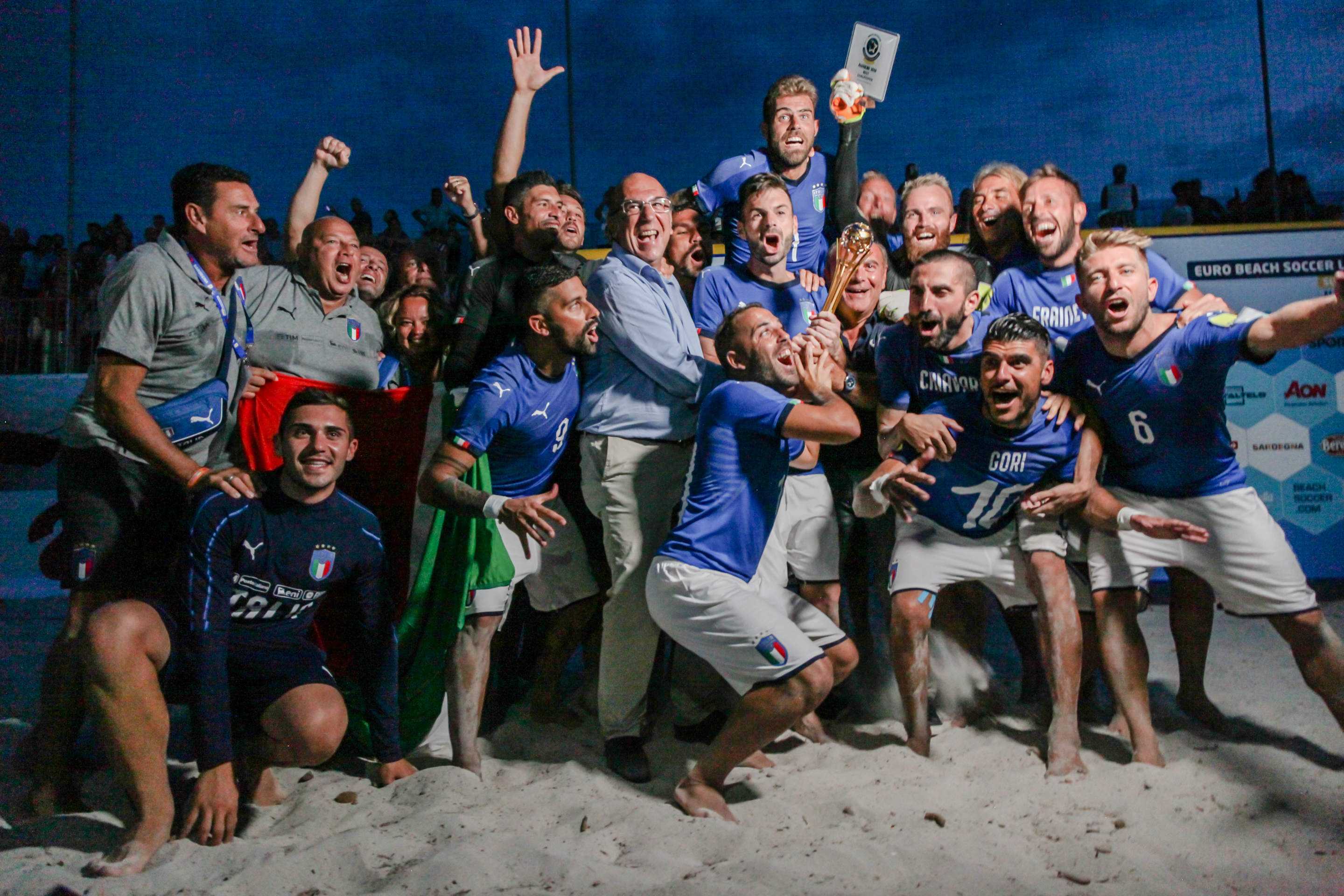 Superfinal di Beach Soccer: L"Italia è campione d"Europa