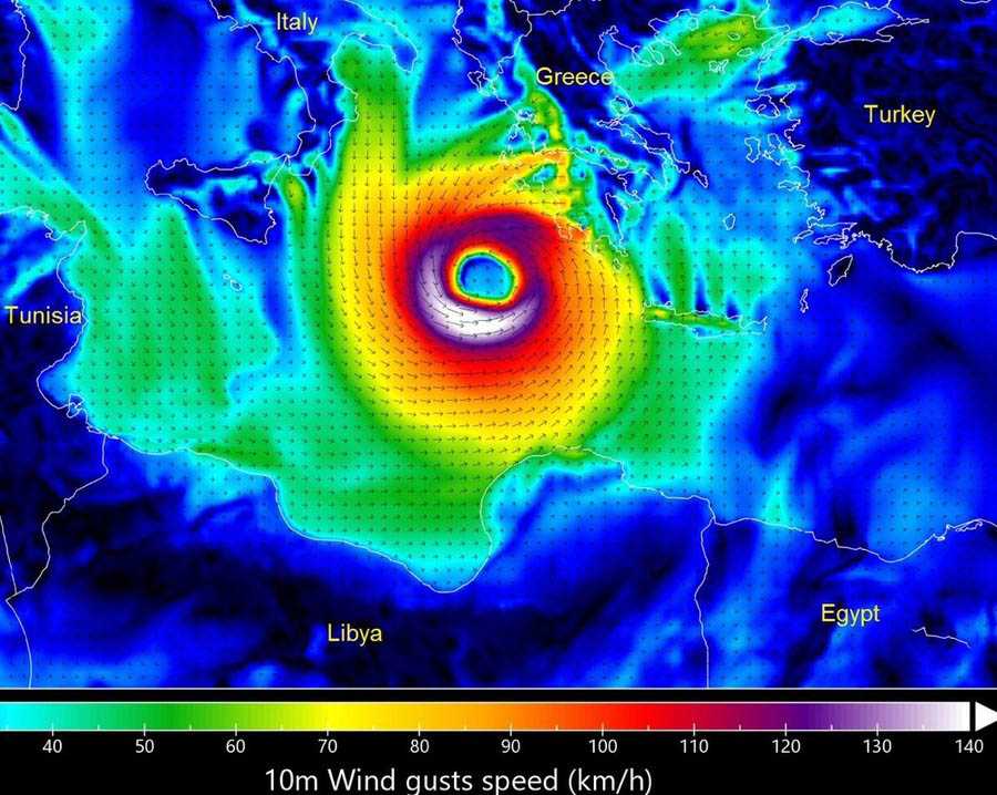 Allerta Meteo: Il 1° Uragano della storia del mediterraneo, previsioni su Nord, Centro, Sud e Isole