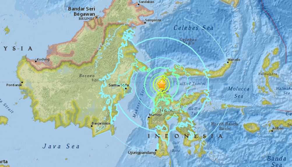Indonesia, terremoto di magnitudo 7.5. 384 il bilancio delle vittime