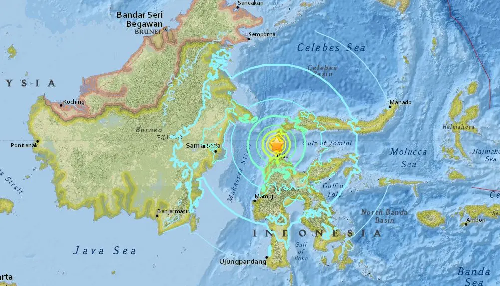 Indonesia, terremoto di magnitudo 7.5. 384 il bilancio delle vittime