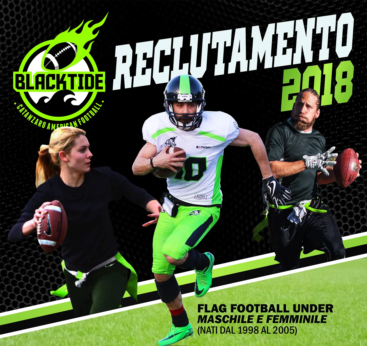 Football Americano: al via la stagione dei Black Tide