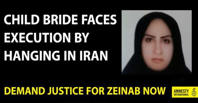 Iran: giustiziata Zeinab, la sposa bambina che aveva ucciso il marito