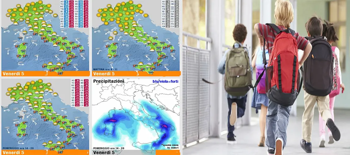 Allerta meteo arancione: Sindaco Abramo, è ufficiale Scuole Chiuse domani 5 ottobre