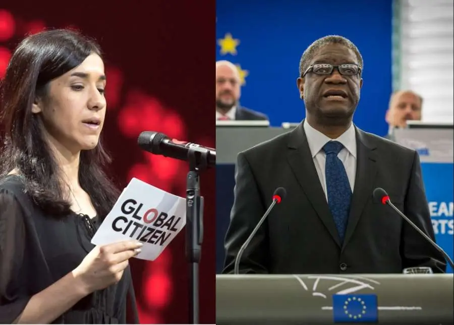 Il premio Nobel per la pace a Denis Mukwege e Nadia Murad