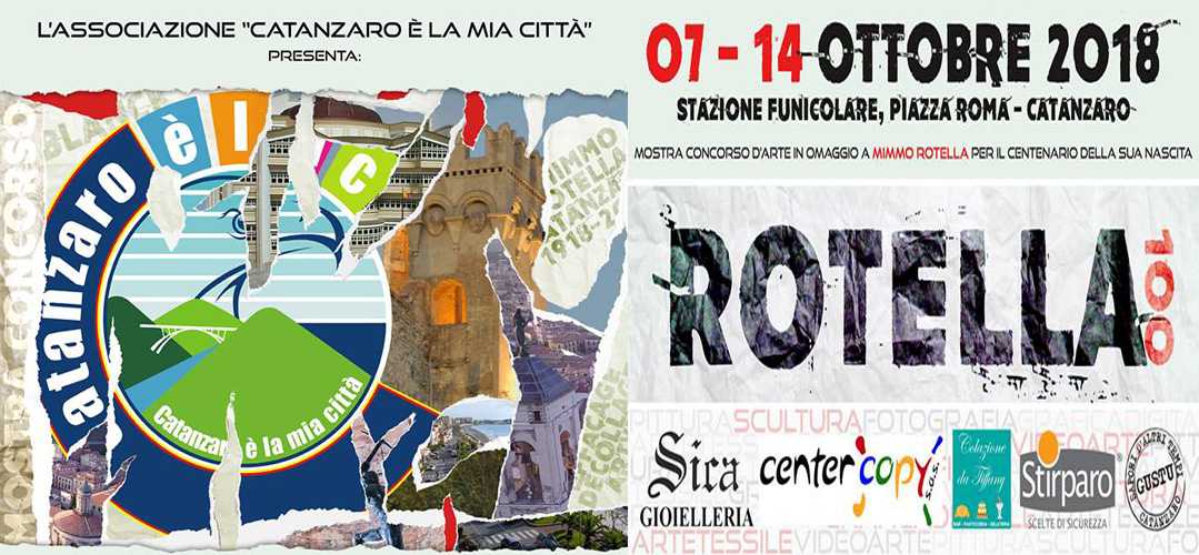 'Rotella 100' al via la mostra concorso voluta da Catanzaro è la mia città