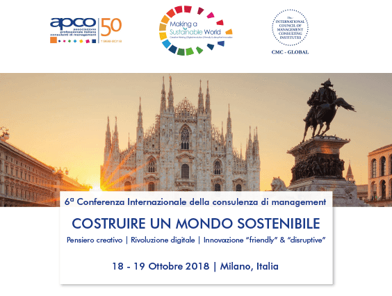 A Milano la 6a Conferenza Internazionale della Consulenza di Management organizzata da APCO