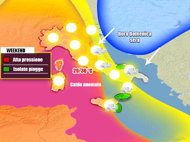 Meteo: da Domenica 21 freddo poi temporali, previsioni su Nord, Centro, Sud e Isole
