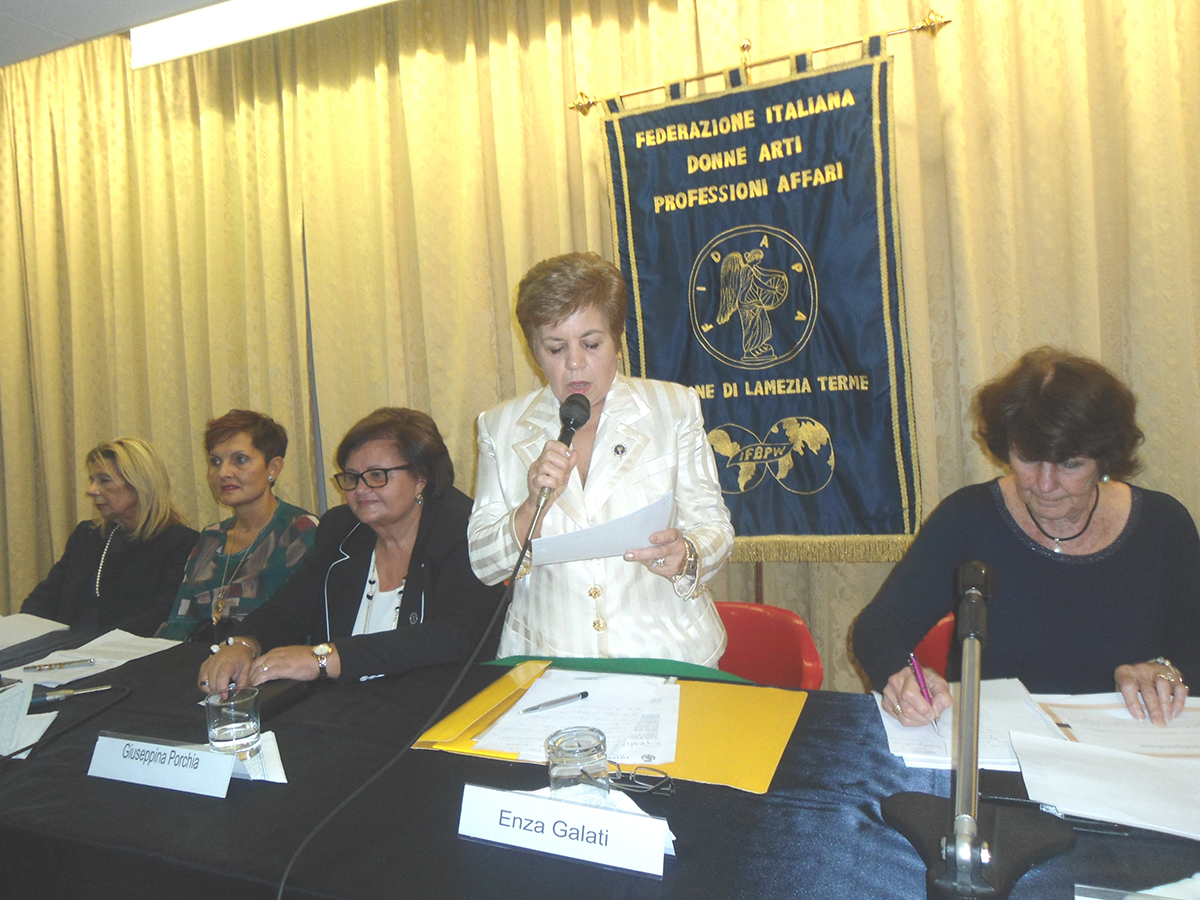 Incontro sul tema “Donne e Lavoro” promosso dalla Fidapa di Lamezia Terme