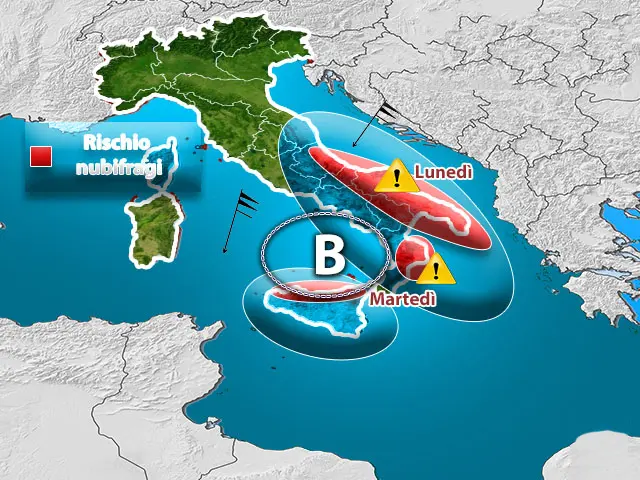 Allerta Meteo: Nubifragi e allagamenti, previsioni su Nord, Centro, Sud e Isole