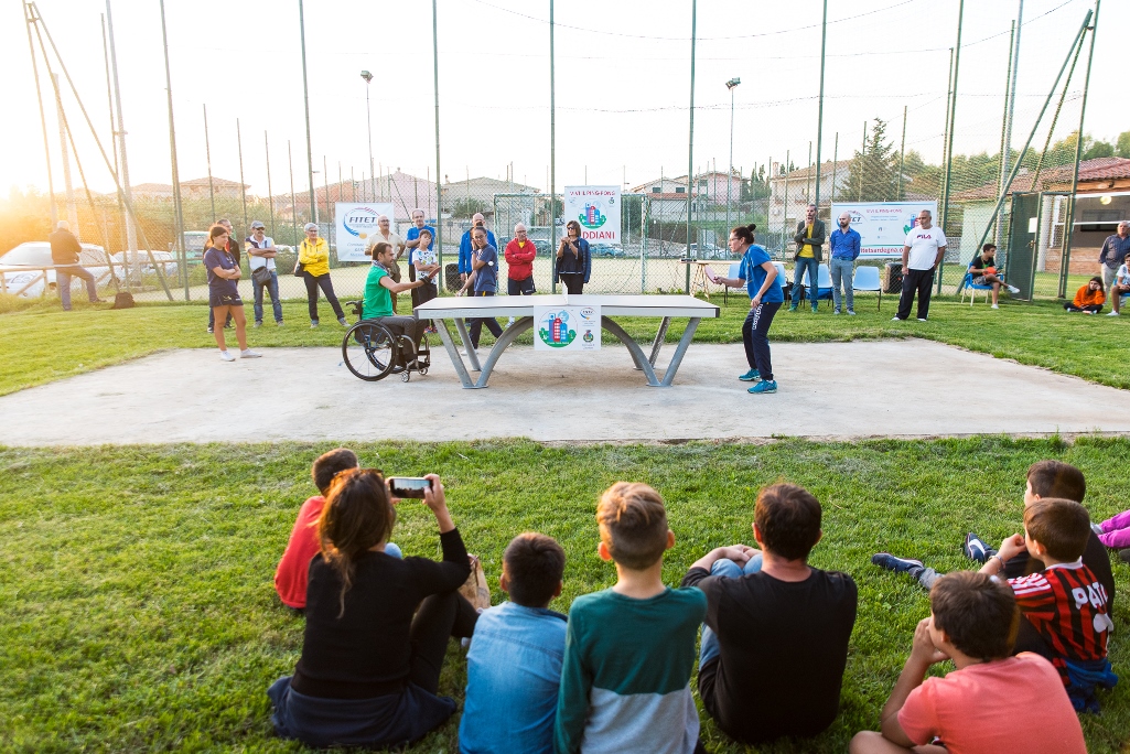 Fitet Sardegna: a Zeddiani il progetto Vivi il Ping Pong decolla con grande entusiasmo