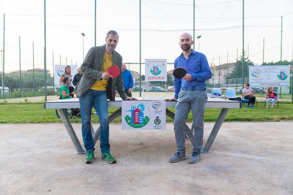 Fitet Sardegna: a Zeddiani il progetto Vivi il Ping Pong decolla con grande entusiasmo