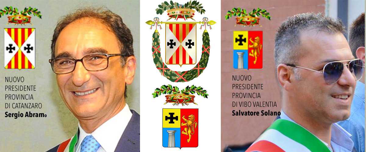Province:  Presidente Abramo a Catanzaro e Solano a Vibo, vince il C. Destra