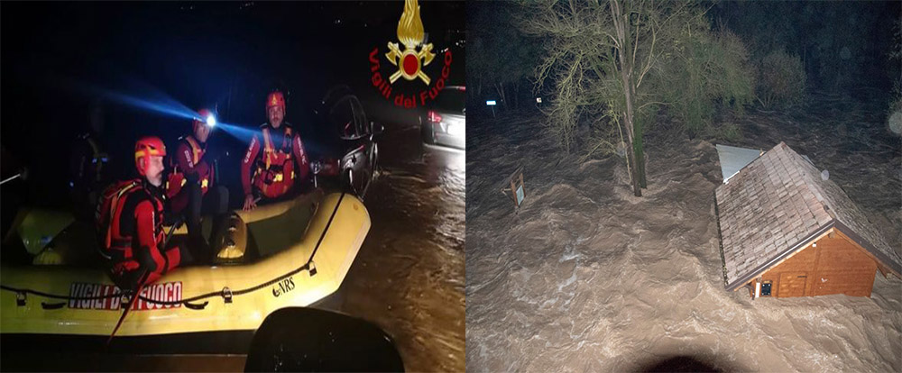 Maltempo: Strage in Sicilia, tragedia 10 morti e due dispersi nel palermitano, VVF in azione