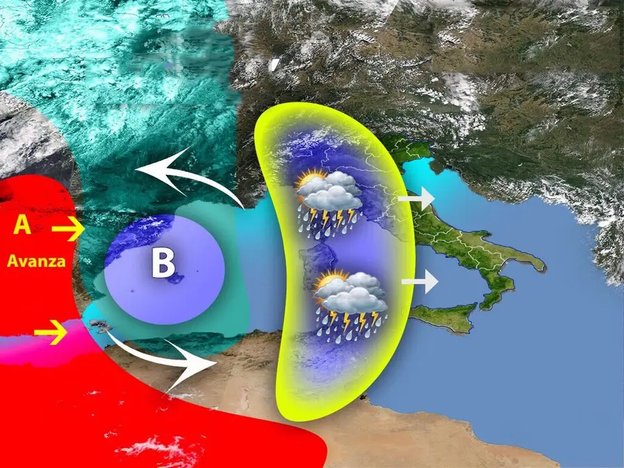 Aggiornamento allerta Meteo: prossima settimana alluvioni no-stop, poi l’estate di San Martino