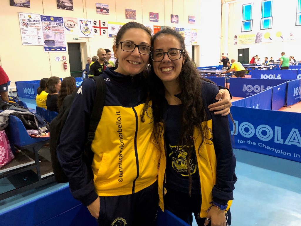 Tennistavolo Norbello: tra big di A1 e norbelline non ci si annoia mai