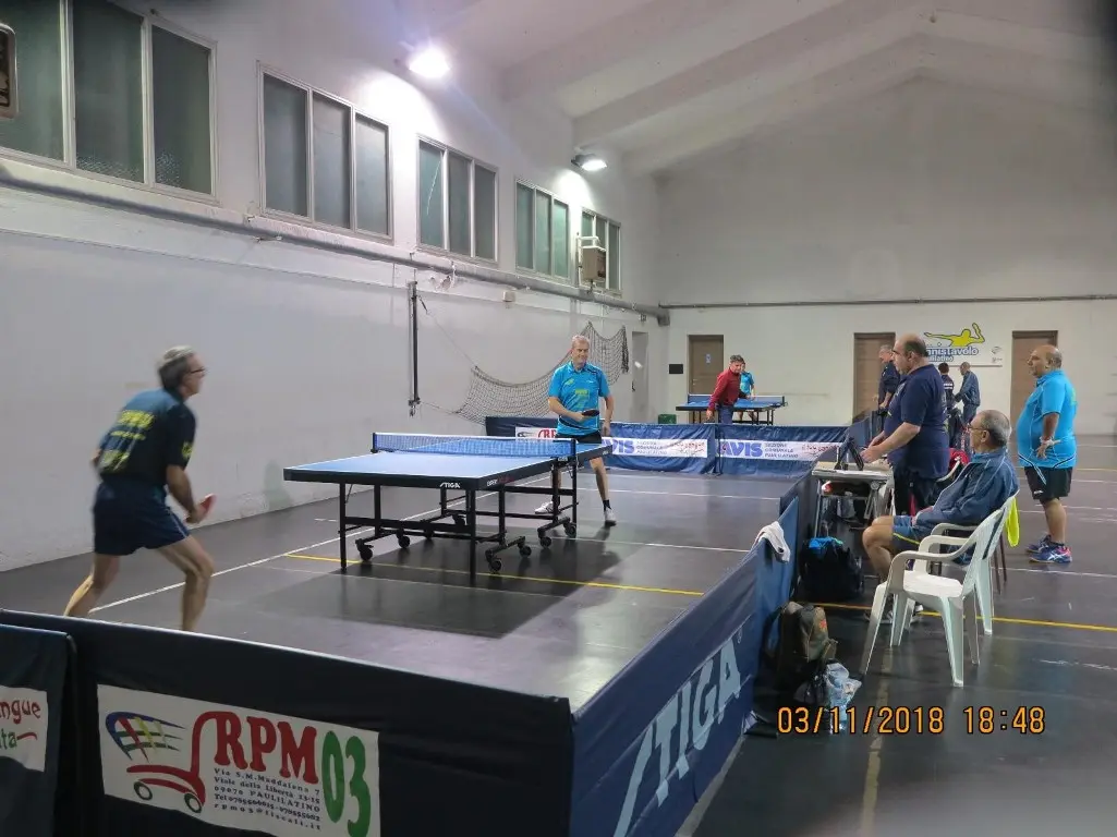 Tennistavolo Norbello: tra big di A1 e norbelline non ci si annoia mai