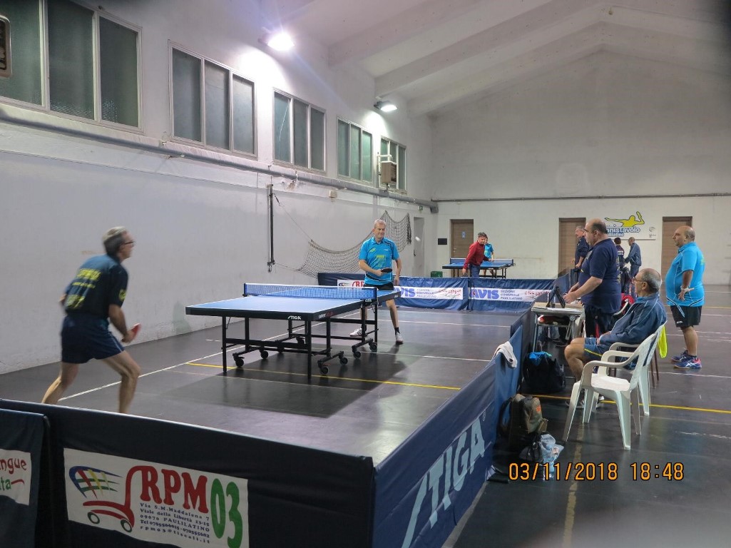 Tennistavolo Norbello: tra big di A1 e norbelline non ci si annoia mai