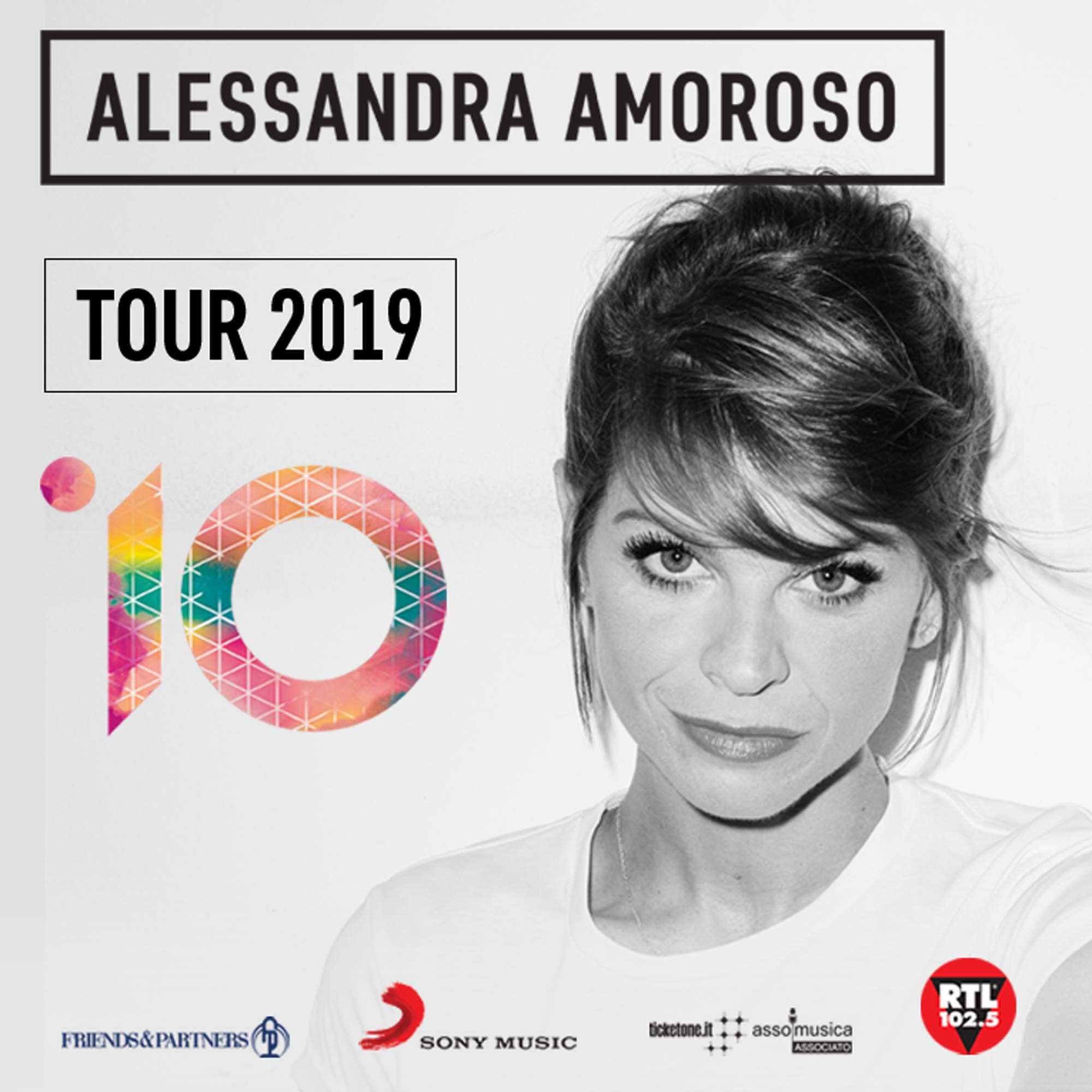 A Reggio Calabria arriva Alessandra Amoroso con il suo nuovo album di inediti “10
