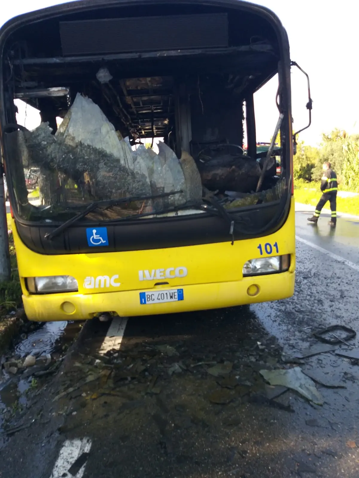 Autobus Amac divampato a Catanzaro  "tanto tuonò finché piovve"