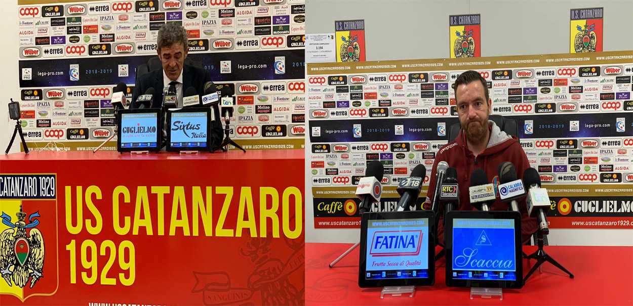 Calcio. Catanzaro-Rieti 3-0. Ecco I commenti di Auteri e Chéu (Highlights)
