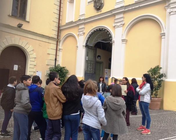 Una escursione degli studenti della scuola “Don Milani” attraverso la città di Lamezia