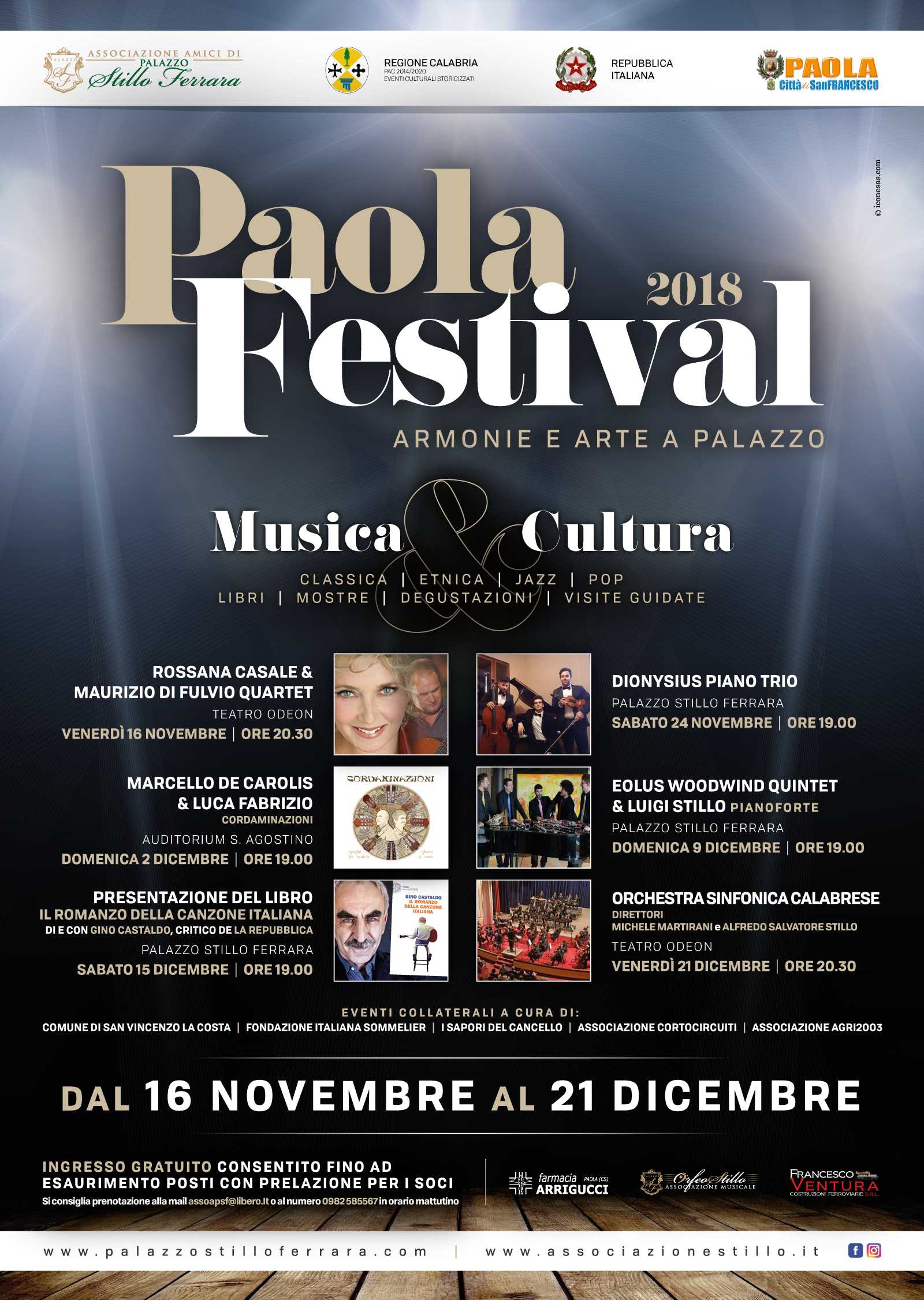 Successo per il concerto inaugurale del Paola festival 2018 affidato alla splendida Rossana Casale
