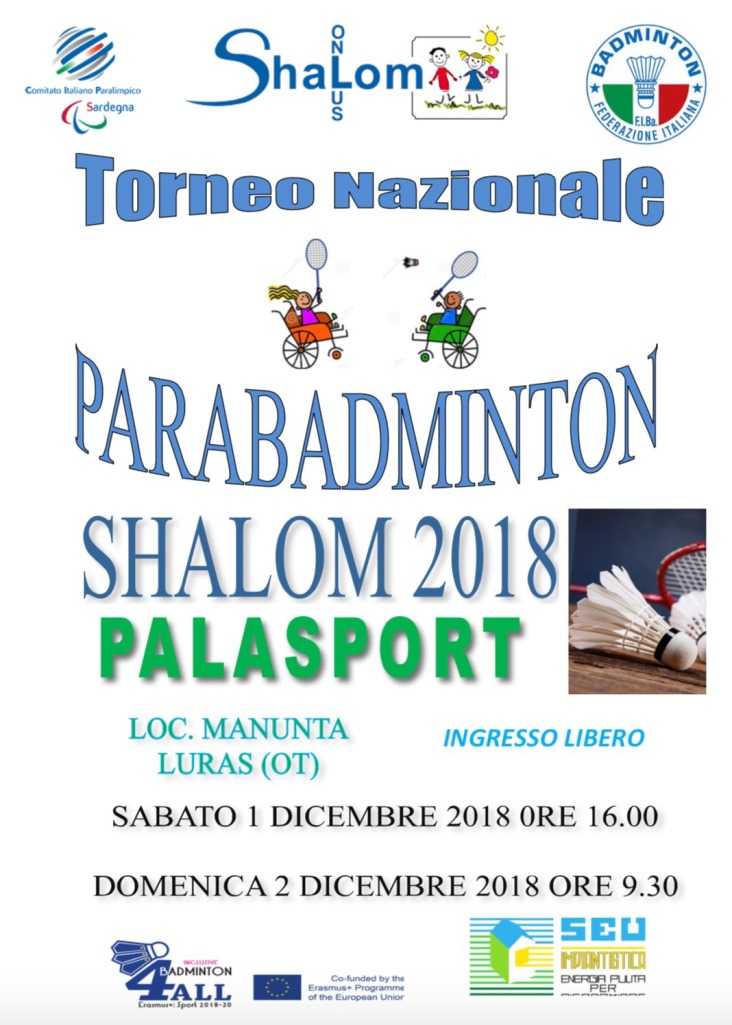 CIP Sardegna: presente a Luras per l'ultima tappa nazionale del Para-Badminton