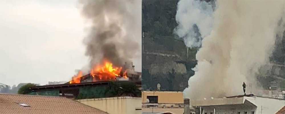 Incendi: appartamento in fiamme nel centro di Cosenza soccorsa la proprietaria per malore
