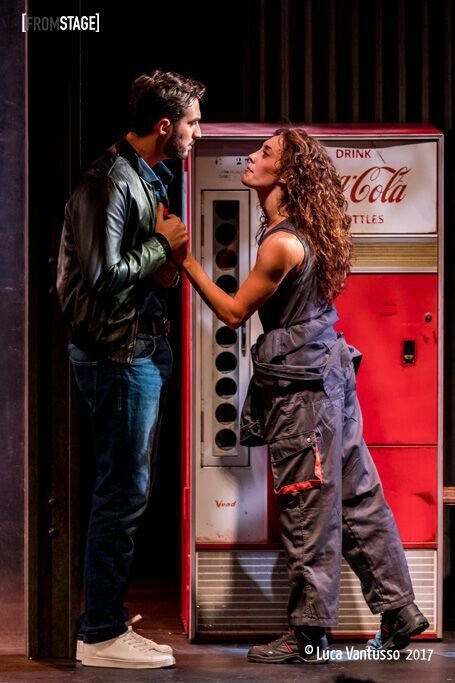 Sabato al teatro Cile di Reggi Calabria "Flashdance il musical" con Valeria Belleudi e Lorenzo Togno