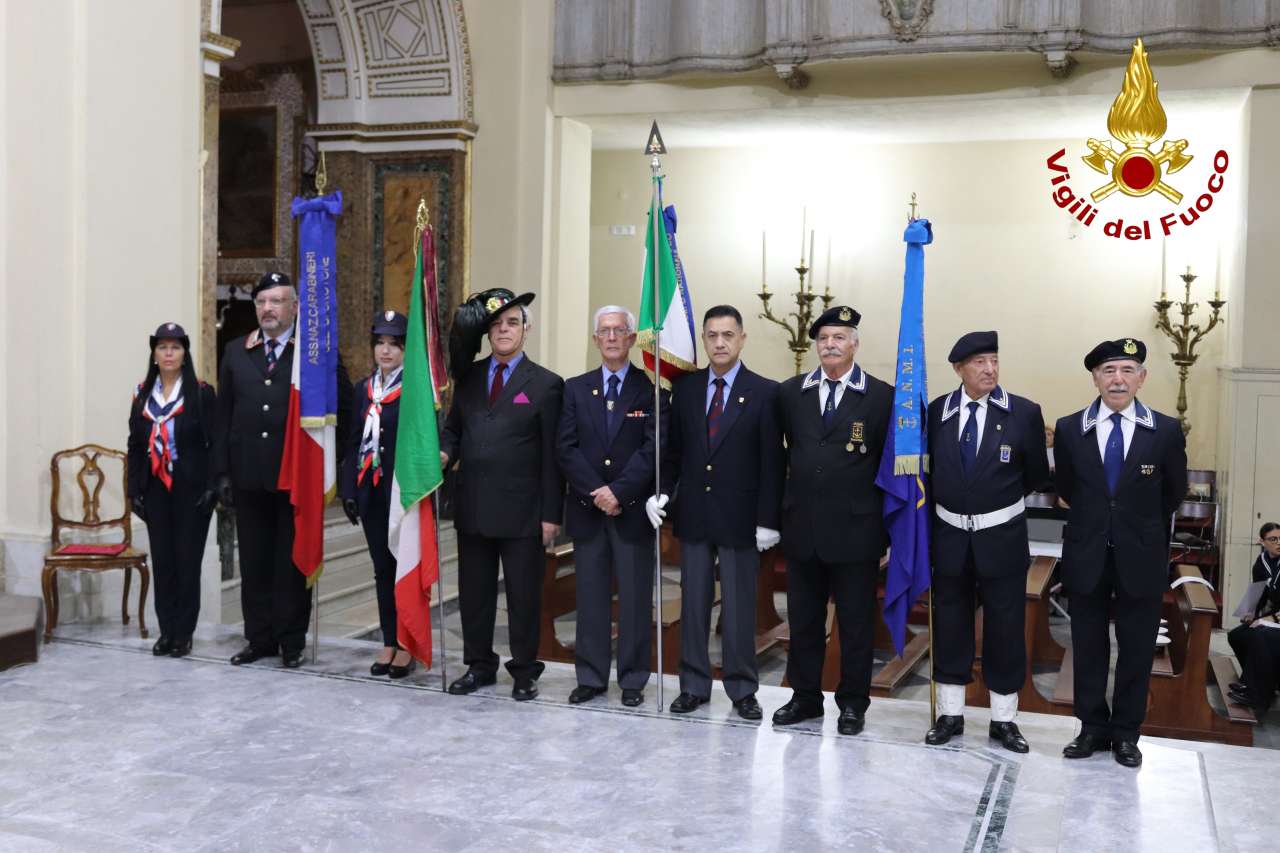 Crotone. Celebrazione Santa Barbara, cerimonia religiosa officiata da Mons. Domenico Graziani