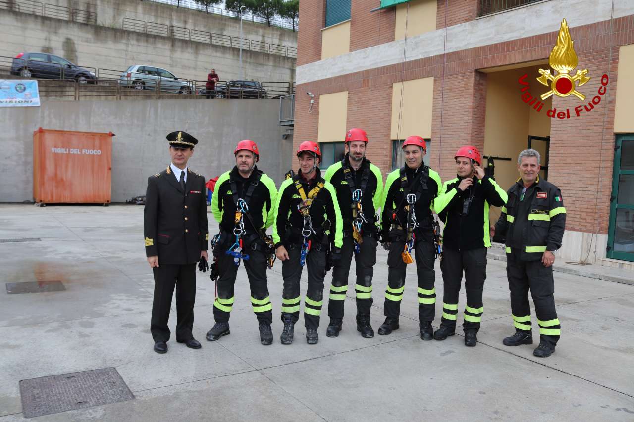Crotone. Celebrazione Santa Barbara, cerimonia religiosa officiata da Mons. Domenico Graziani