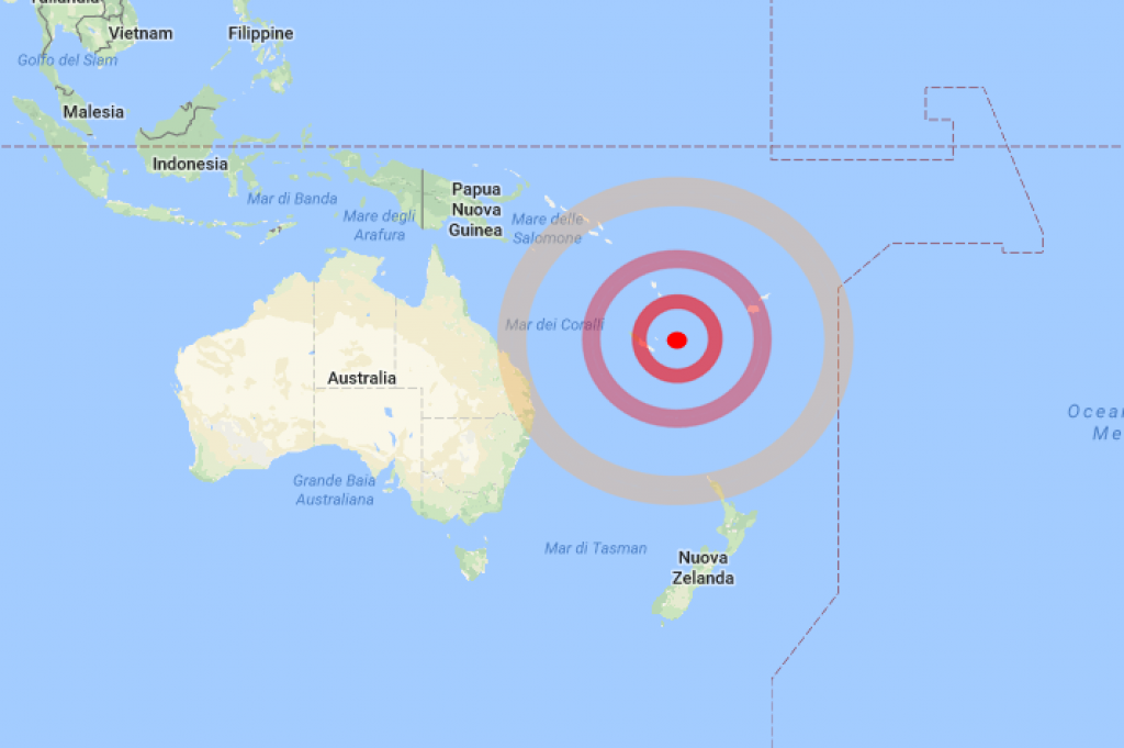 Nuova Caledonia, allarme tsunami dopo terremoto: evacuate zone costiere