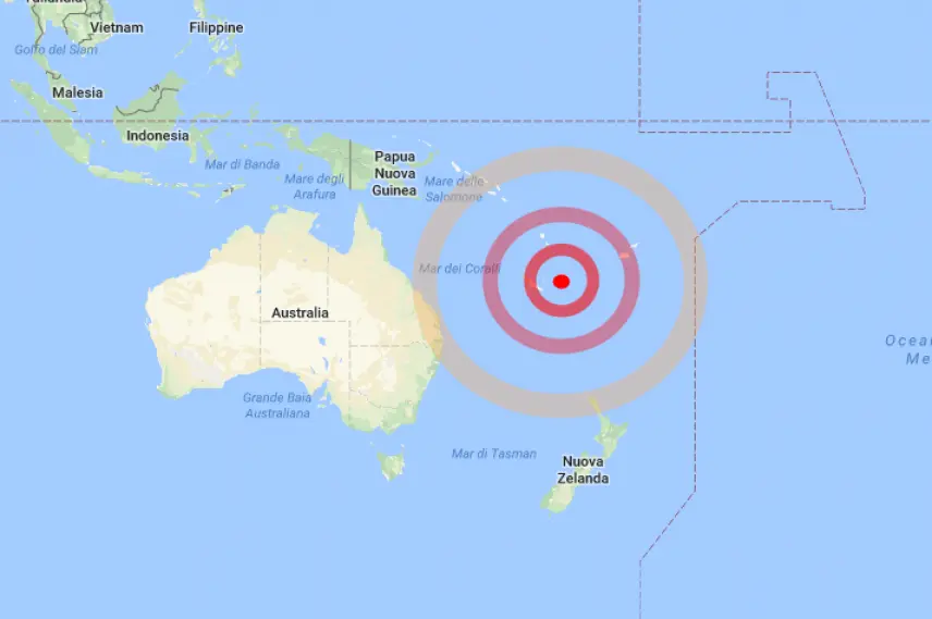 Nuova Caledonia, allarme tsunami dopo terremoto: evacuate zone costiere